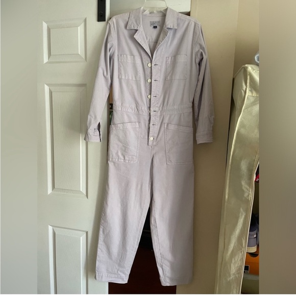 Universal Thread lilac lavender Overalls Jumpsuit - Picture 3 of 4